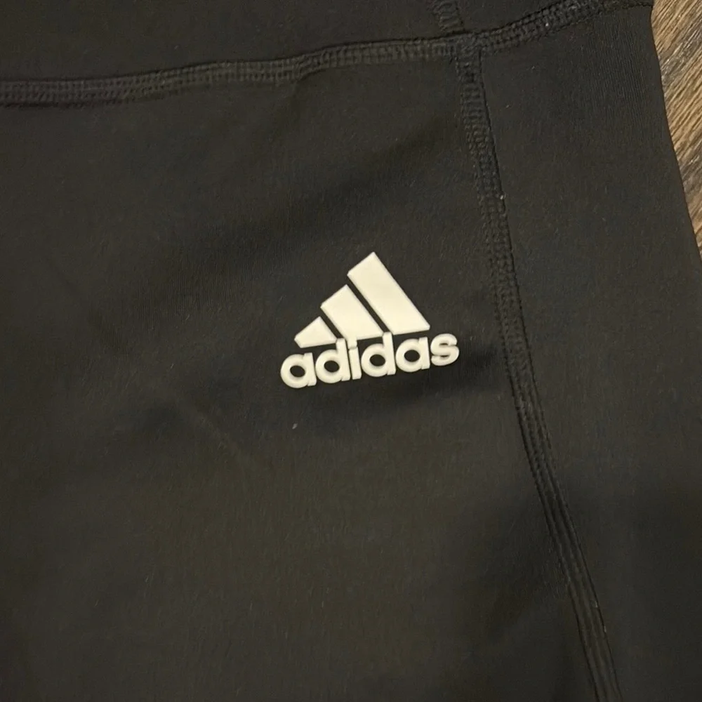 Adidas Kids Black Leggings size Small